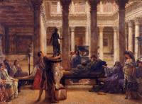 Alma-Tadema, Sir Lawrence - A Roman Art Lover